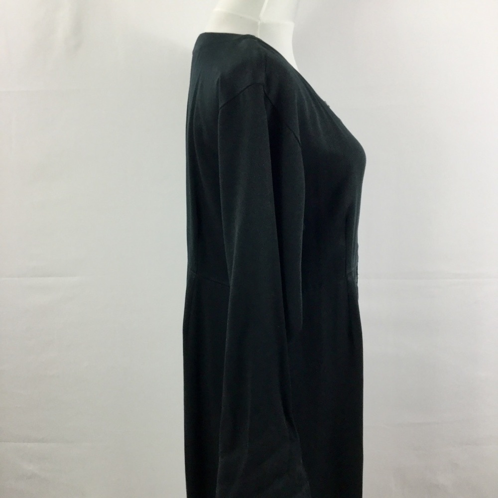 Vintage KIKO COMFORT CLOTHING Empire Waist Maxi Shirt Dress 100% Tencel Size S - Picture 11 of 16
